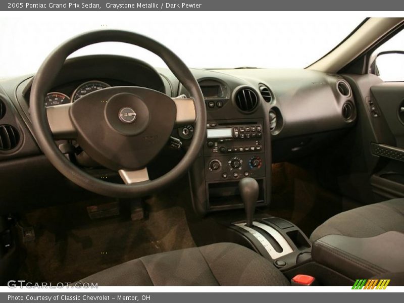 Graystone Metallic / Dark Pewter 2005 Pontiac Grand Prix Sedan