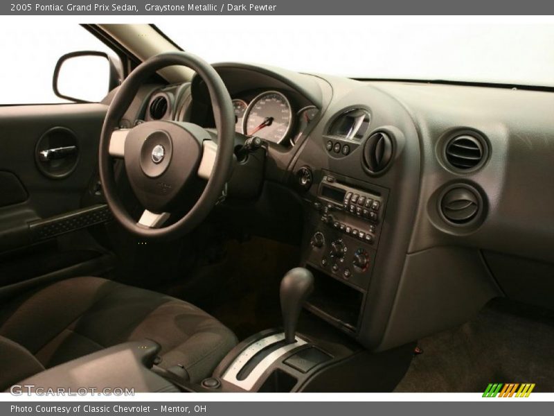 Graystone Metallic / Dark Pewter 2005 Pontiac Grand Prix Sedan