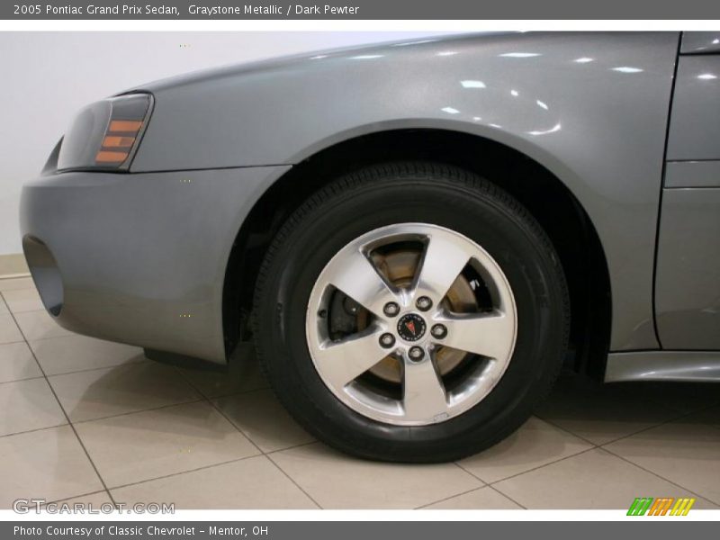 Graystone Metallic / Dark Pewter 2005 Pontiac Grand Prix Sedan