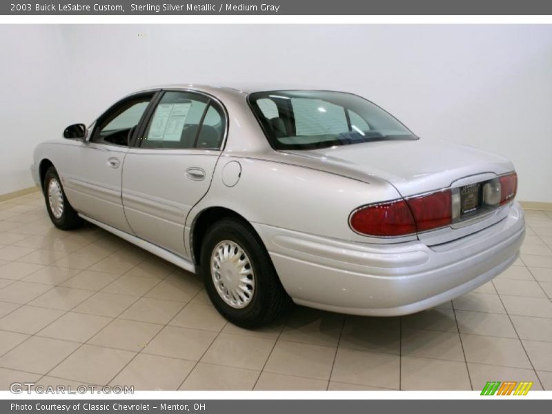 Sterling Silver Metallic / Medium Gray 2003 Buick LeSabre Custom