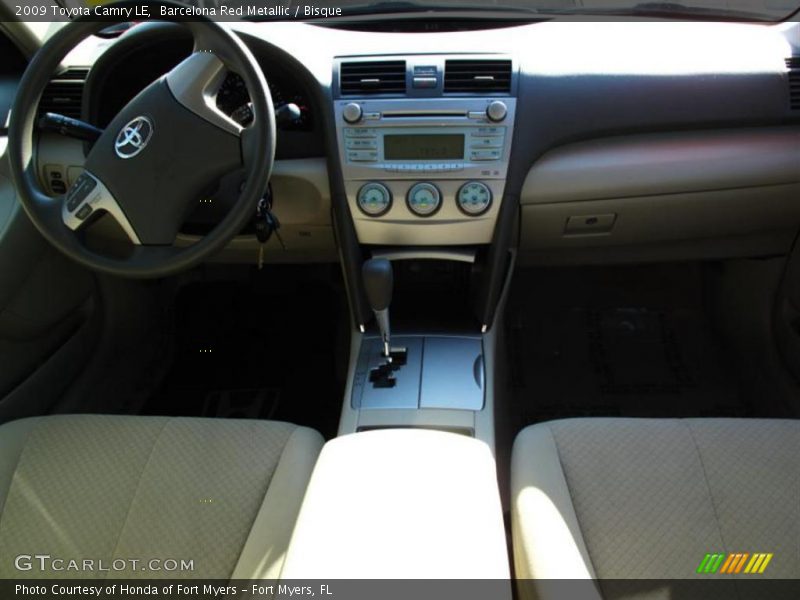 Barcelona Red Metallic / Bisque 2009 Toyota Camry LE