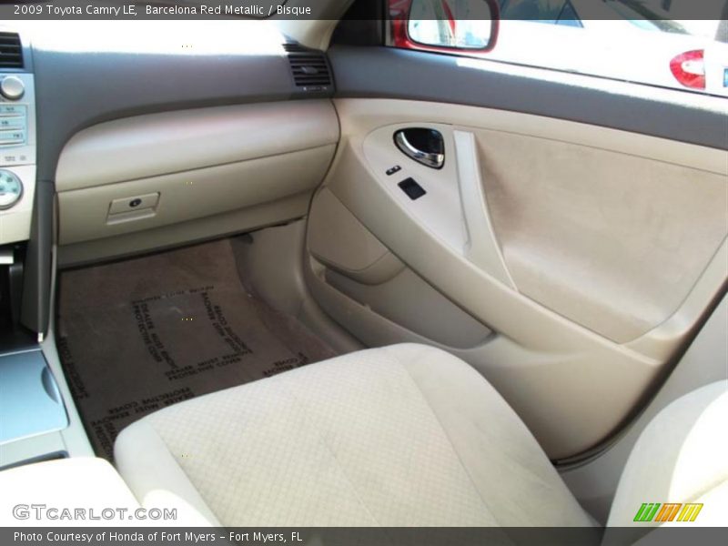 Barcelona Red Metallic / Bisque 2009 Toyota Camry LE