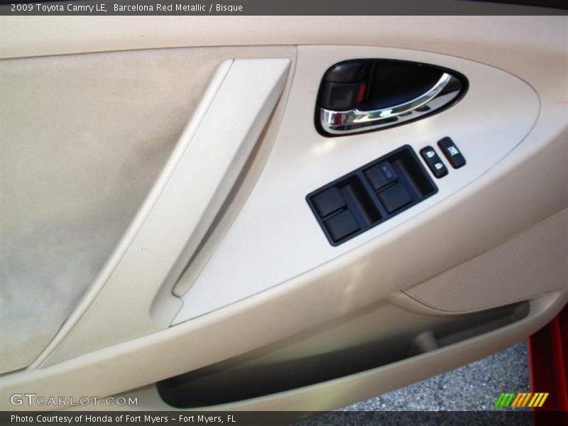 Barcelona Red Metallic / Bisque 2009 Toyota Camry LE