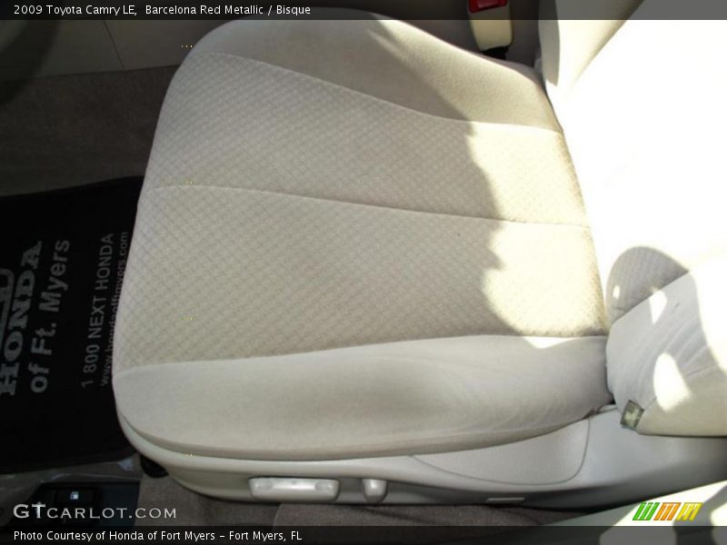 Barcelona Red Metallic / Bisque 2009 Toyota Camry LE