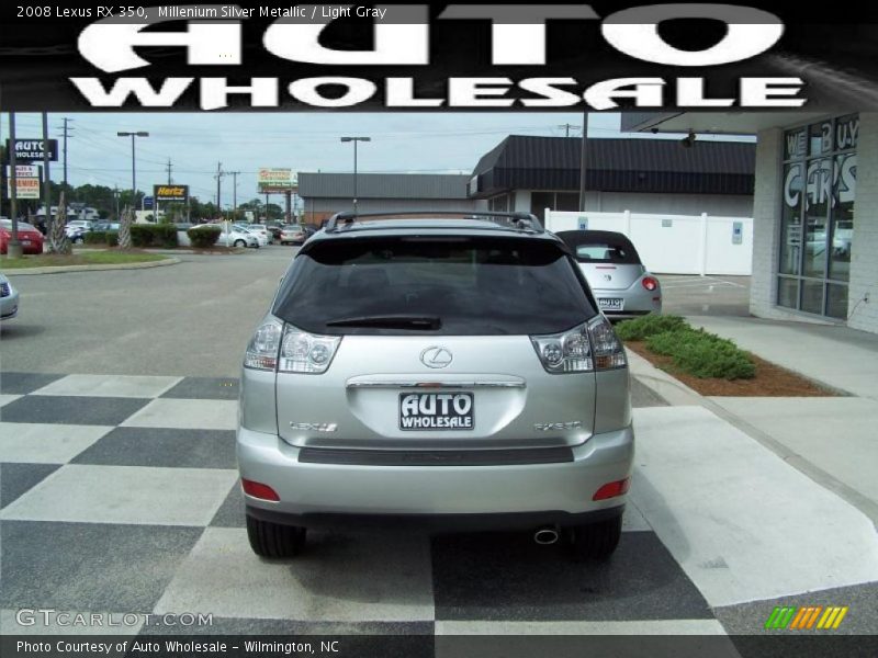 Millenium Silver Metallic / Light Gray 2008 Lexus RX 350