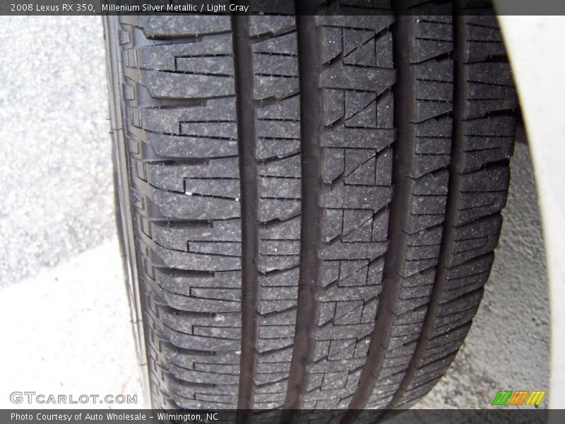 Millenium Silver Metallic / Light Gray 2008 Lexus RX 350