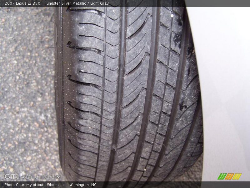 Tungsten Silver Metallic / Light Gray 2007 Lexus ES 350