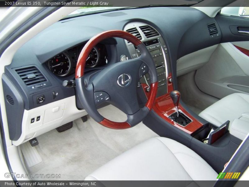 Tungsten Silver Metallic / Light Gray 2007 Lexus ES 350