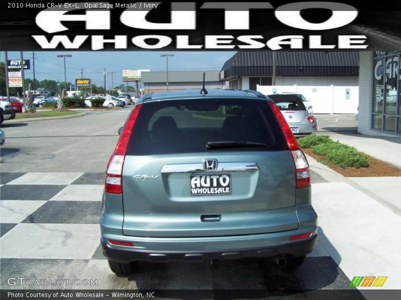 Opal Sage Metallic / Ivory 2010 Honda CR-V EX-L