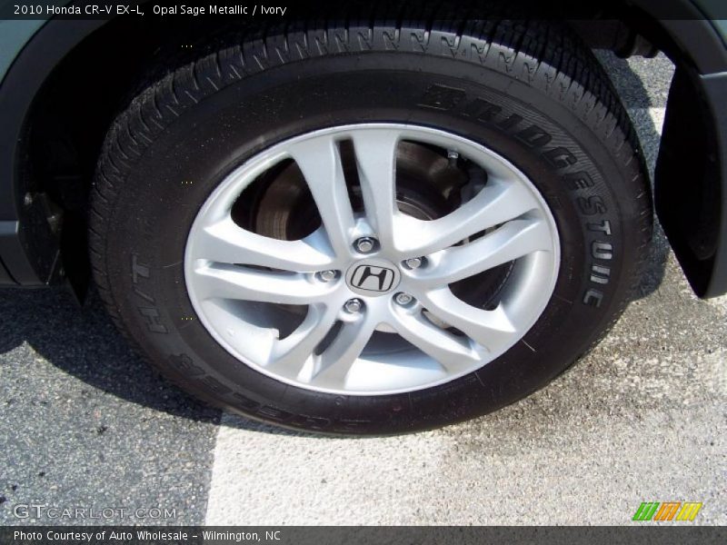 Opal Sage Metallic / Ivory 2010 Honda CR-V EX-L