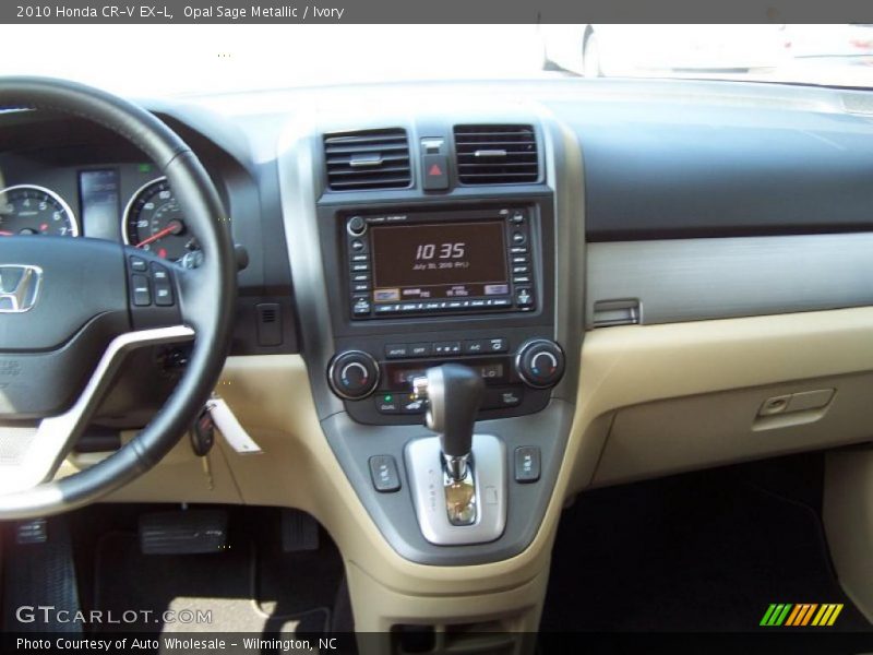 Opal Sage Metallic / Ivory 2010 Honda CR-V EX-L