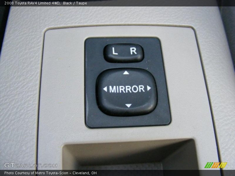 Black / Taupe 2008 Toyota RAV4 Limited 4WD