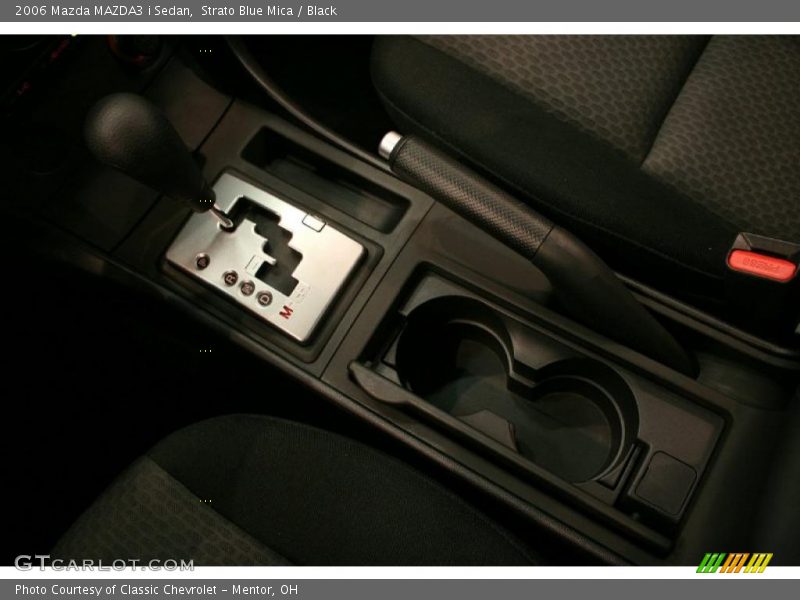 Strato Blue Mica / Black 2006 Mazda MAZDA3 i Sedan