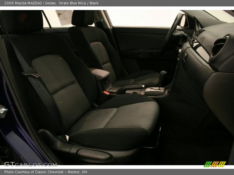 Strato Blue Mica / Black 2006 Mazda MAZDA3 i Sedan