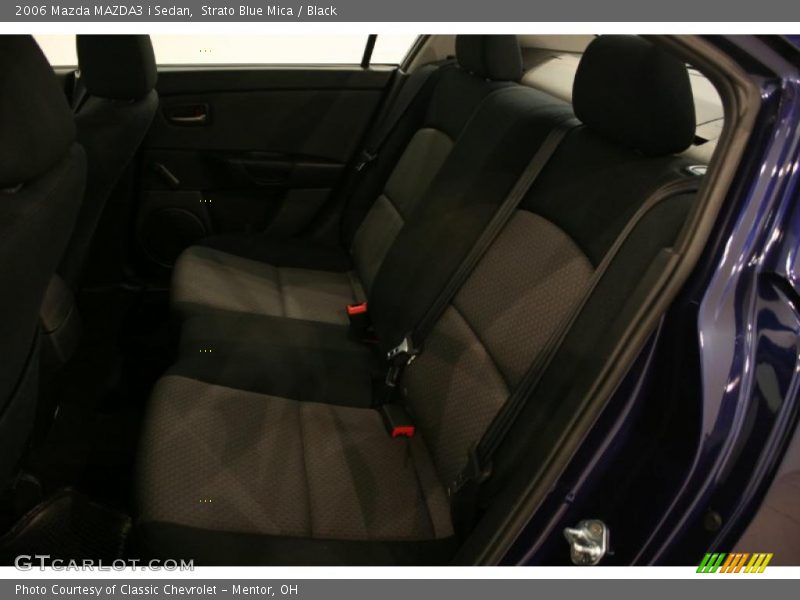 Strato Blue Mica / Black 2006 Mazda MAZDA3 i Sedan