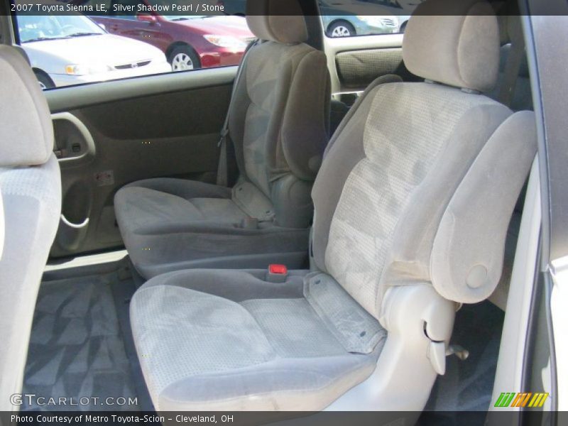 Silver Shadow Pearl / Stone 2007 Toyota Sienna LE