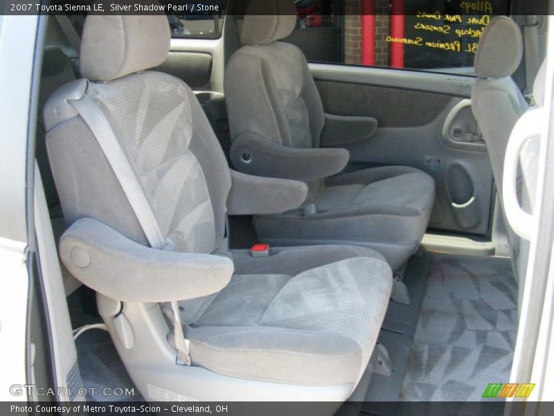 Silver Shadow Pearl / Stone 2007 Toyota Sienna LE