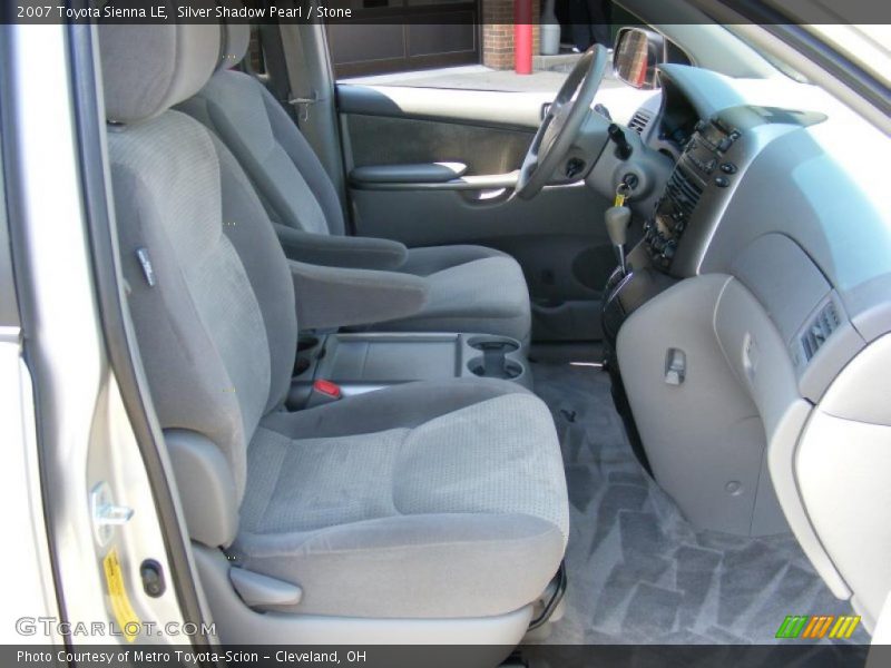 Silver Shadow Pearl / Stone 2007 Toyota Sienna LE