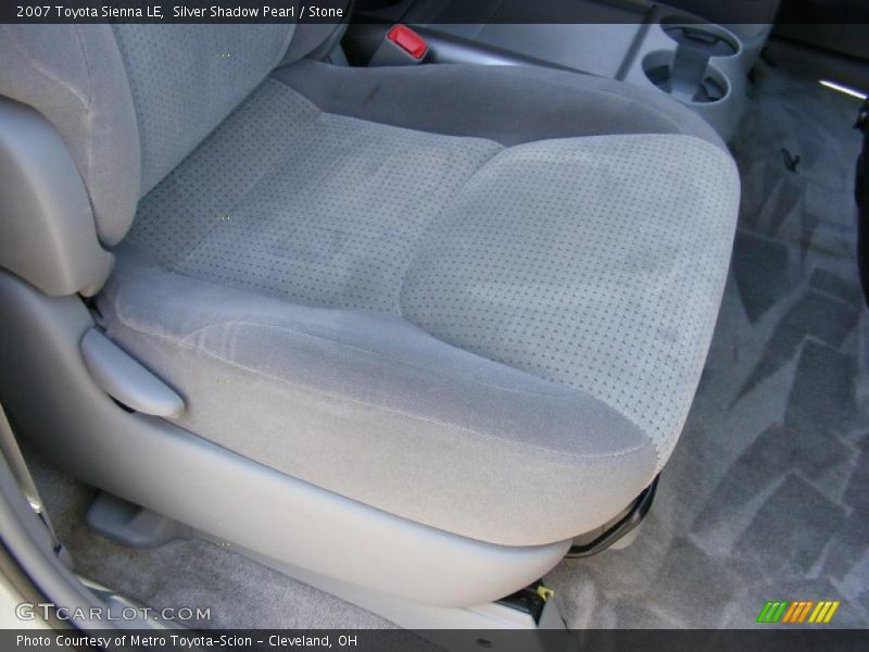 Silver Shadow Pearl / Stone 2007 Toyota Sienna LE