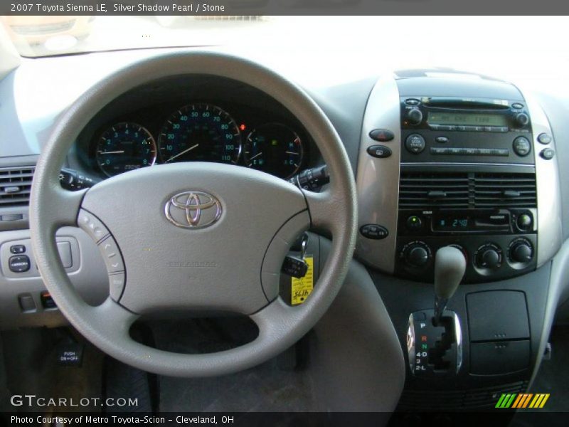 Silver Shadow Pearl / Stone 2007 Toyota Sienna LE