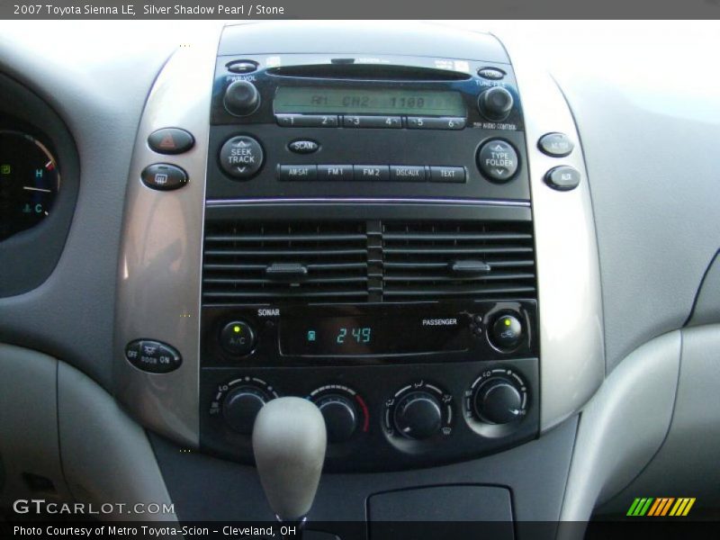 Silver Shadow Pearl / Stone 2007 Toyota Sienna LE