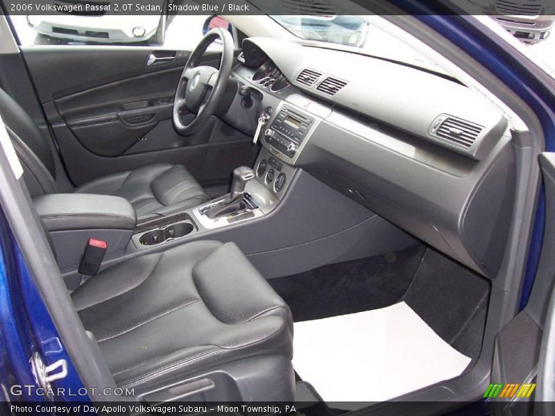 Shadow Blue / Black 2006 Volkswagen Passat 2.0T Sedan