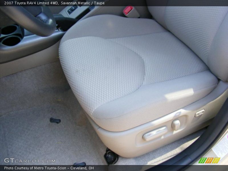 Savannah Metallic / Taupe 2007 Toyota RAV4 Limited 4WD