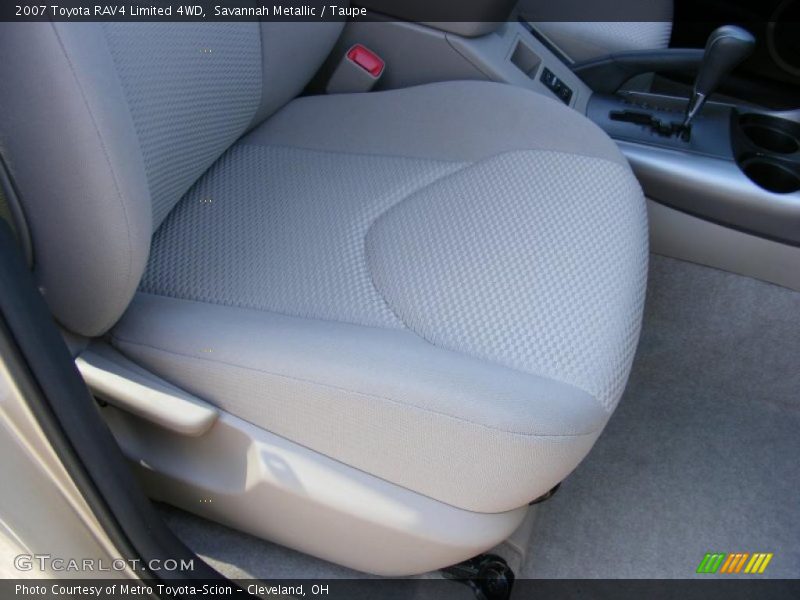 Savannah Metallic / Taupe 2007 Toyota RAV4 Limited 4WD