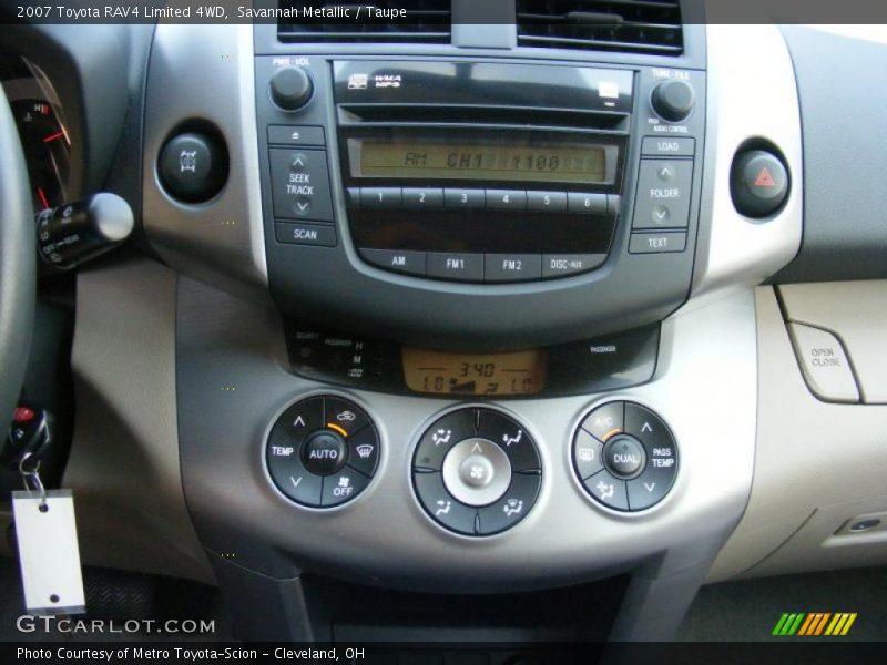 Savannah Metallic / Taupe 2007 Toyota RAV4 Limited 4WD