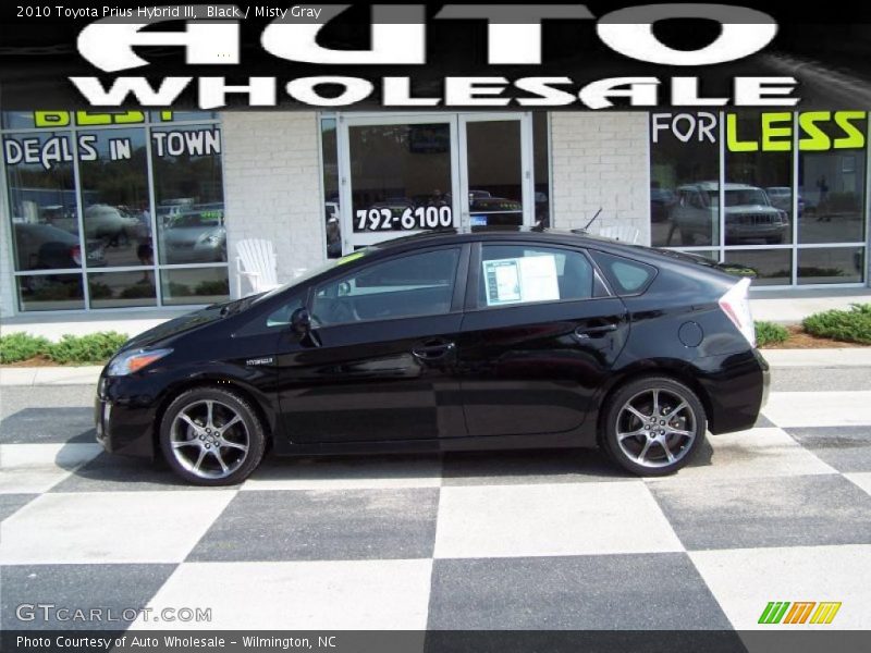 Black / Misty Gray 2010 Toyota Prius Hybrid III