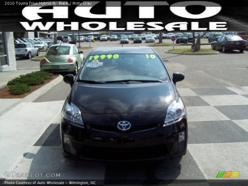 Black / Misty Gray 2010 Toyota Prius Hybrid III