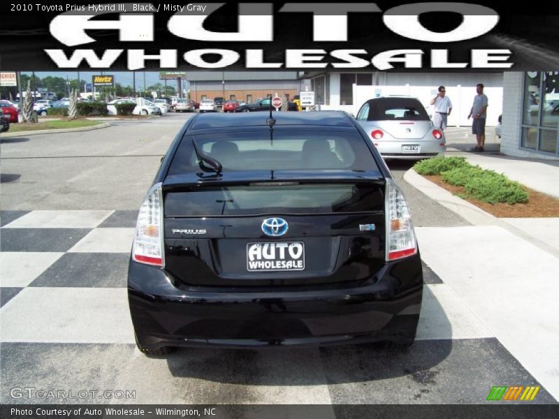 Black / Misty Gray 2010 Toyota Prius Hybrid III