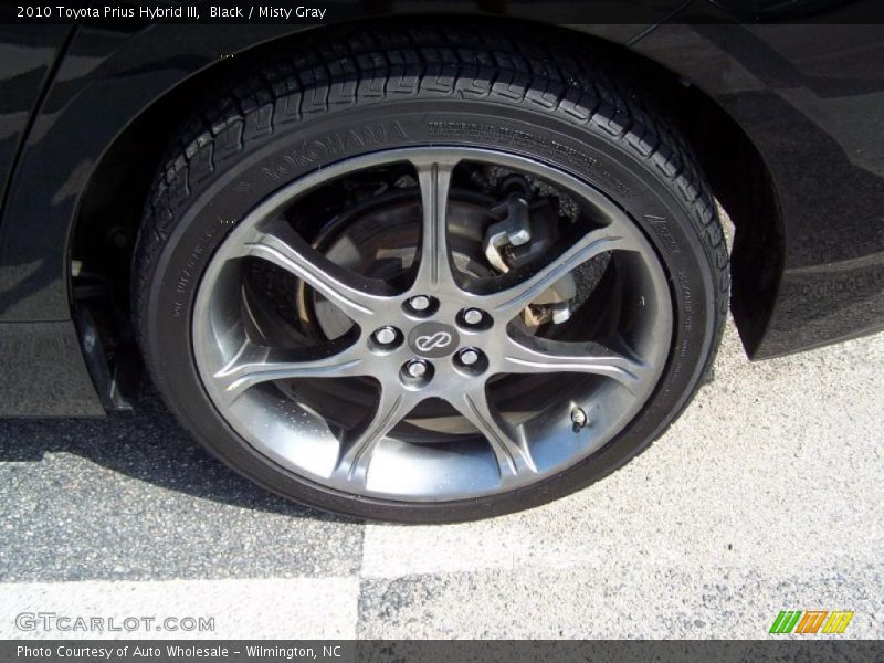 Black / Misty Gray 2010 Toyota Prius Hybrid III