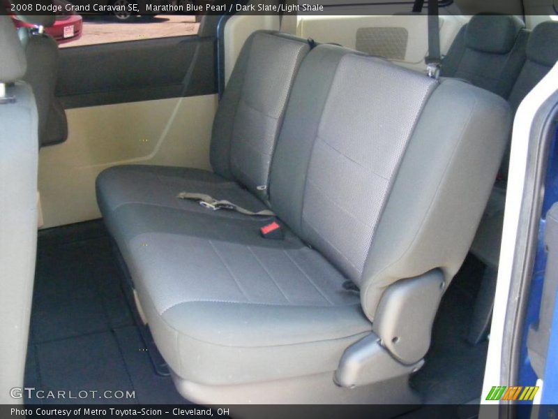 Marathon Blue Pearl / Dark Slate/Light Shale 2008 Dodge Grand Caravan SE