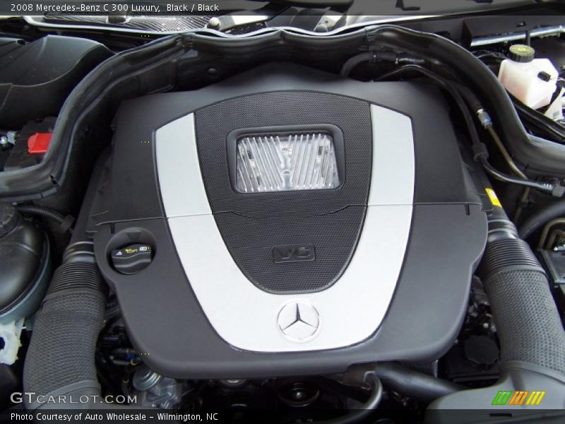 Black / Black 2008 Mercedes-Benz C 300 Luxury