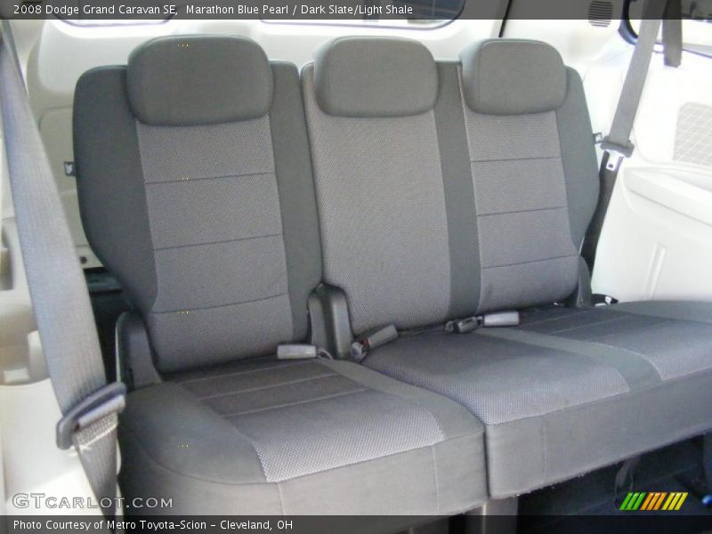 Marathon Blue Pearl / Dark Slate/Light Shale 2008 Dodge Grand Caravan SE