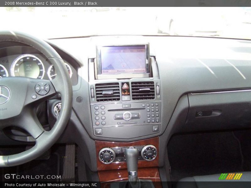 Black / Black 2008 Mercedes-Benz C 300 Luxury