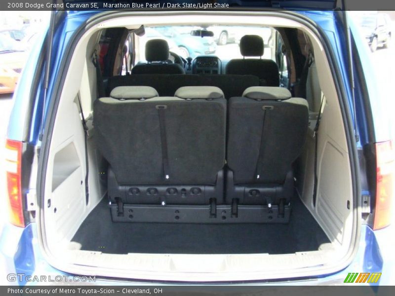 Marathon Blue Pearl / Dark Slate/Light Shale 2008 Dodge Grand Caravan SE