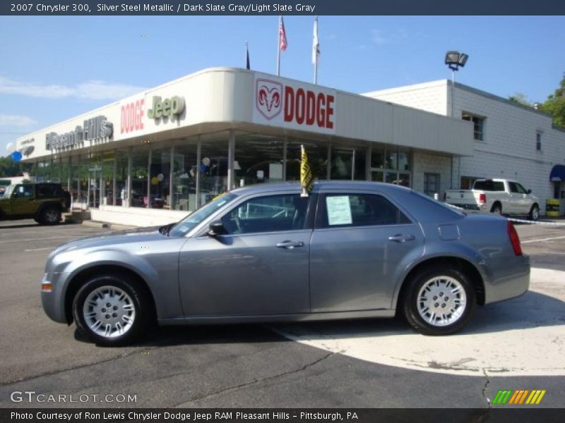Silver Steel Metallic / Dark Slate Gray/Light Slate Gray 2007 Chrysler 300
