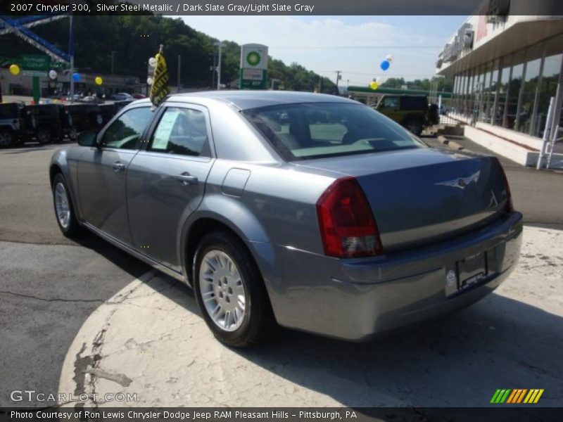 Silver Steel Metallic / Dark Slate Gray/Light Slate Gray 2007 Chrysler 300