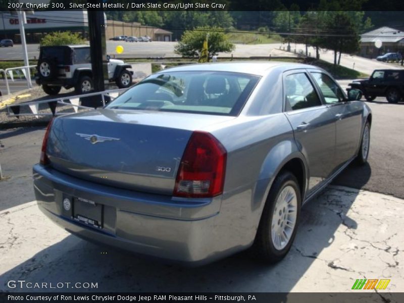Silver Steel Metallic / Dark Slate Gray/Light Slate Gray 2007 Chrysler 300