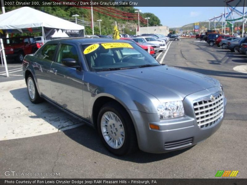 Silver Steel Metallic / Dark Slate Gray/Light Slate Gray 2007 Chrysler 300