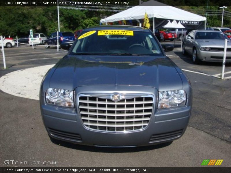 Silver Steel Metallic / Dark Slate Gray/Light Slate Gray 2007 Chrysler 300