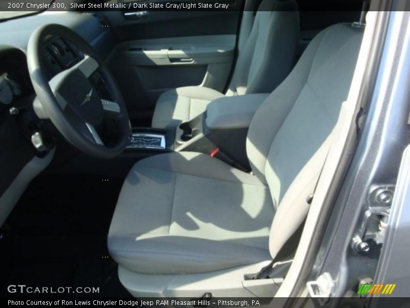 Silver Steel Metallic / Dark Slate Gray/Light Slate Gray 2007 Chrysler 300
