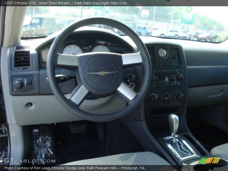 Silver Steel Metallic / Dark Slate Gray/Light Slate Gray 2007 Chrysler 300