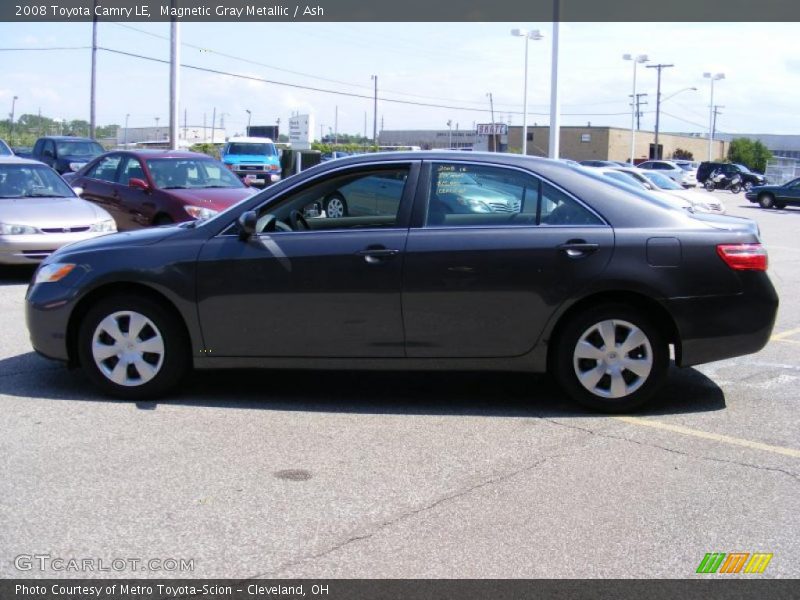 Magnetic Gray Metallic / Ash 2008 Toyota Camry LE