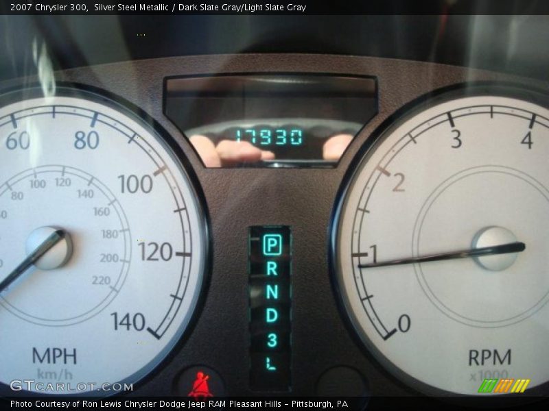 Silver Steel Metallic / Dark Slate Gray/Light Slate Gray 2007 Chrysler 300