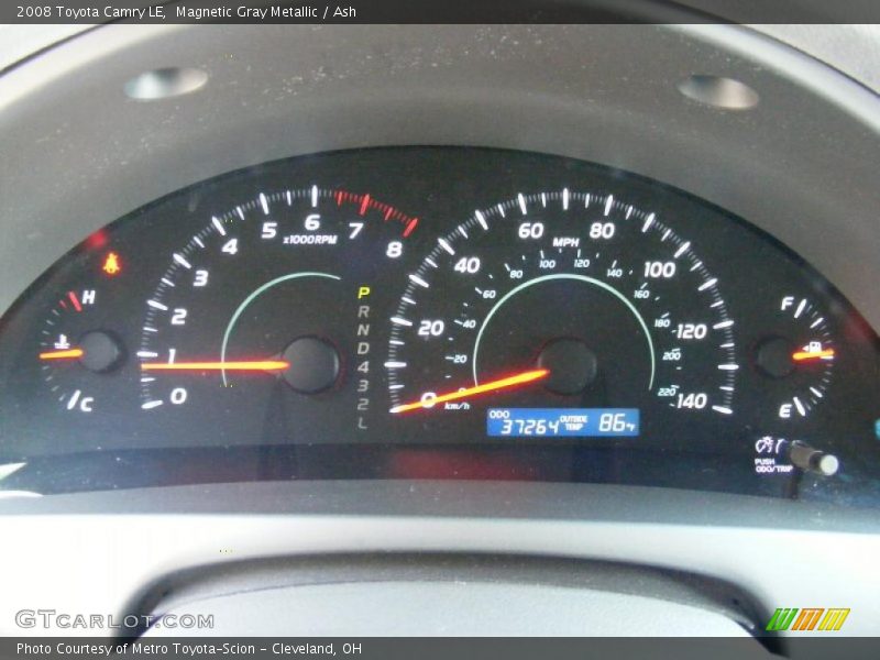 Magnetic Gray Metallic / Ash 2008 Toyota Camry LE