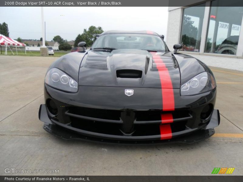Viper Black / Black/Black 2008 Dodge Viper SRT-10 ACR Coupe