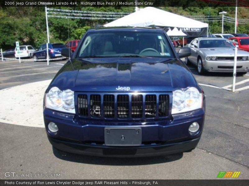 Midnight Blue Pearl / Medium Slate Gray 2006 Jeep Grand Cherokee Laredo 4x4